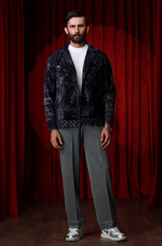Raqs (Whirl) Velvet Jacket