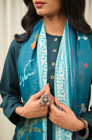 Zeest (Essence Of Life) - Shades of Sea Scarf