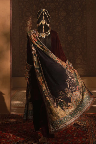 Vasl (Connection) - Velvet Shawl