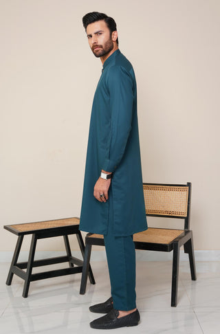 Sherwani Set - Deep Teal