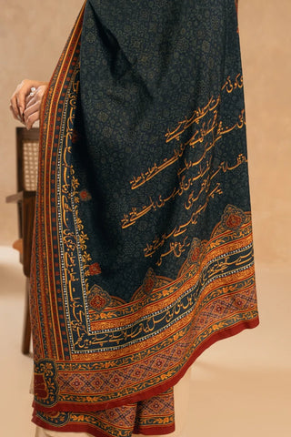 Shama Shawl is a Cotton Silk Shawl featuring the words of Kaifi Azmi