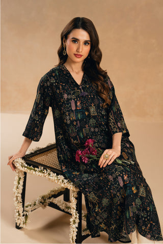 Bagh-e-Mughal (Mughal Garden) - Long Shirt