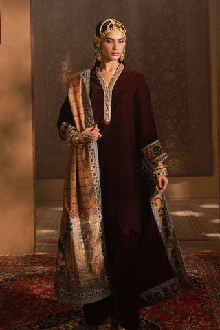 Shirin (Delighful) - Velvet Shawl