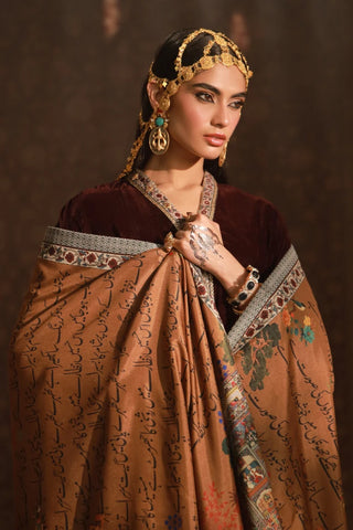 Shirin (Delighful) - Velvet Shawl