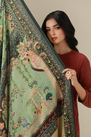 Gul Mohar (Ruby Tree) - Shawl
