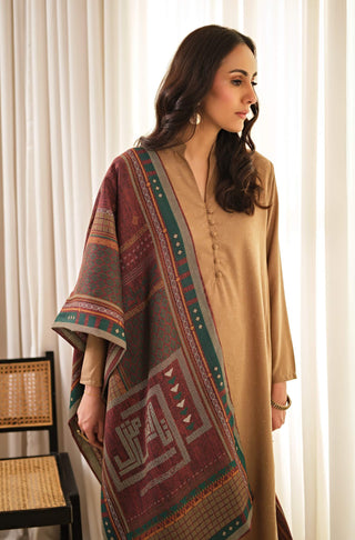 Talaash-e-Manzil (Finding Purpose) - Maroon Stole