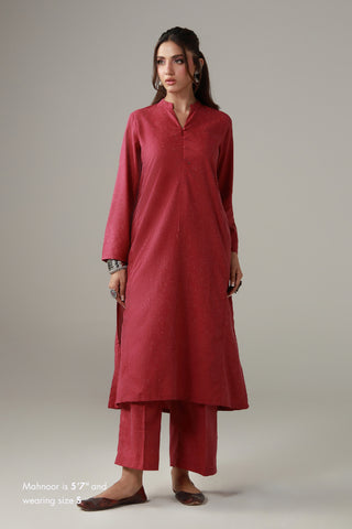 Kalidaar Co-Ord - Dark Fuschia