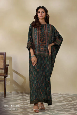 Alira - Shades of Forest Kaftaan Set