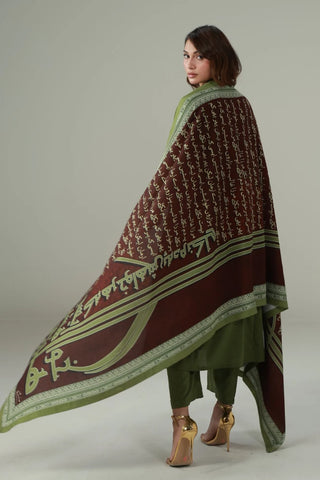 Raaz (Secret) - Plum Shawl
