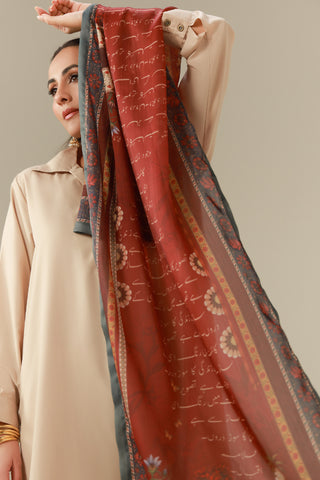 Nigarish (Inscription) - Scarf