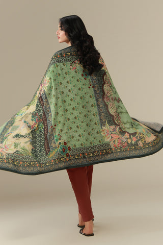 Gul Mohar (Ruby Tree) - Shawl