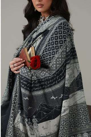 Sajni (Sweetheart) - Shawl