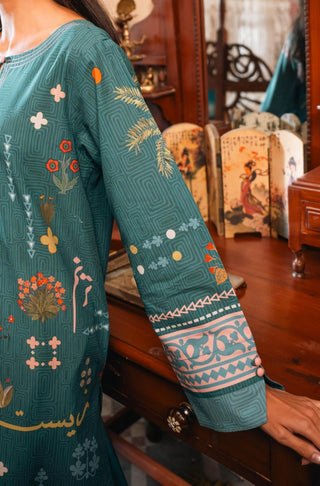 Zeest (Essence Of Life) - Teal Long Shirt