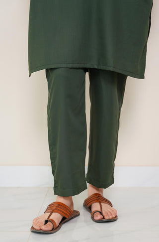 Lucknow Set - Emerald Green