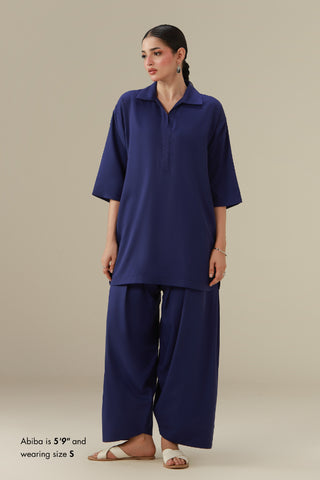 Raya Co-ord Set - Electric Blue