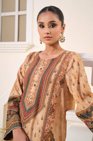 Noor (Light of Grace) Long Shirt - Shades of Gold