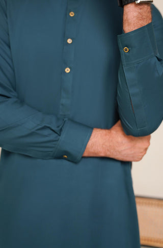 Sherwani Set - Deep Teal
