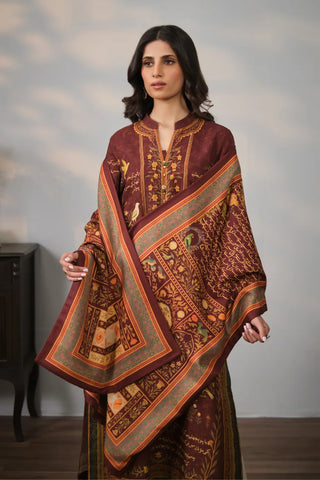 Anjuman (Beautiful Gathering) - Red Stole