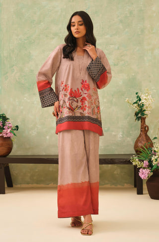 Bahaar (Bloom) - Sandy Beige Co-ord Set