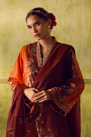 Rukhsar (Radiant Face) Set - Maroon