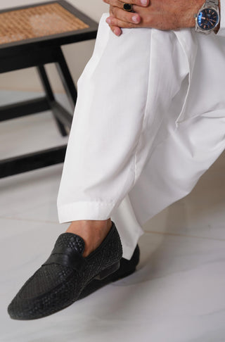 Classic Kameez Shalwar - Cloud White (Men)