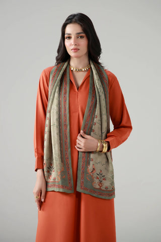 premium Crinkle Silk and is calligraphed with the words of Khwaja Haidar Ali Aatish throughout.&nbsp;