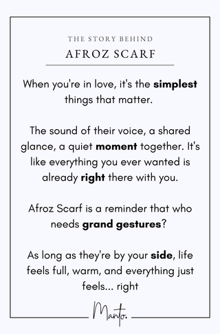 Afroz (Radiant) - Scarf