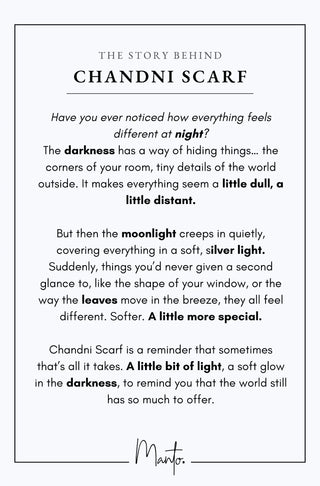 Chandni (Nightshine) - Scarf