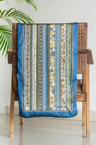 Gulistaan (Flowerland) - Blue Stole
