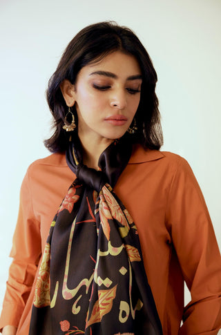Gulnaar (Fruit Flora) - Black Stole