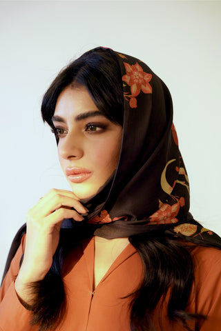 Gulnaar (Fruit Flora) - Black Stole