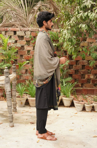 Ishq (Ishq) - Grey Shawl