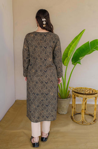 Mumtaz - Black Gold Long Shirt