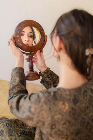 Mumtaz - Black Gold Long Shirt