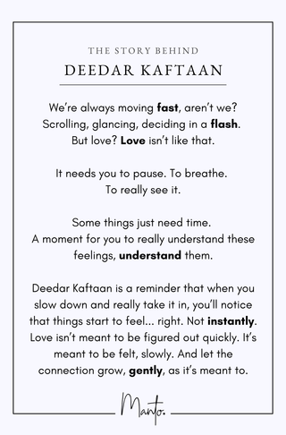 Deedar (Glimpse) - Kaftaan