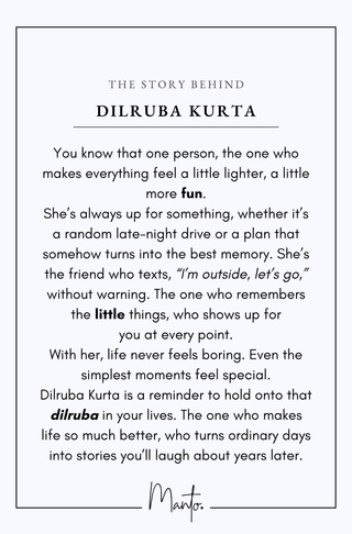 Dilruba (Beloved) - Shirt