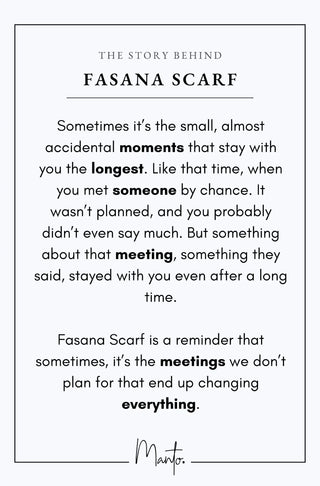 Fasana (Tale) - Scarf