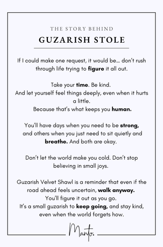 Guzarish (Request) - Velvet Stole