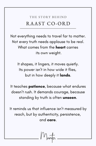 Raast (Sincere) - Co-Ord Set