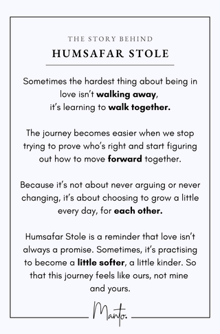 Humsafar (Companion) - Stole