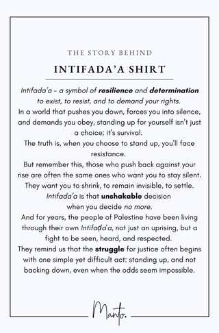Intifada'a (Resistance) - Shirt