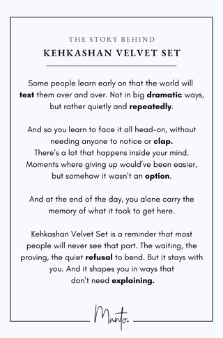 Kehkashan (Galaxy of Light) - Velvet Set