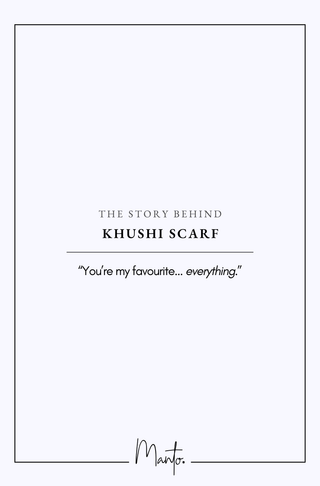 Khushi (Happiness) - Scarf