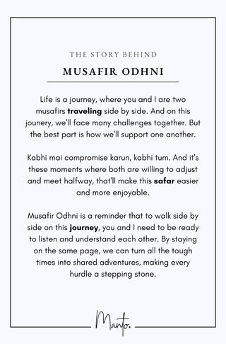 Musafir (Traveler) - Shawl