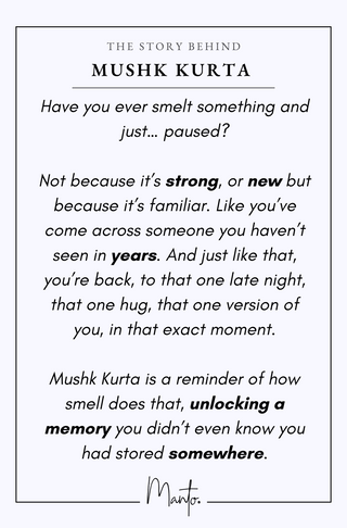 Mushk (Fragrance) - Long Shirt