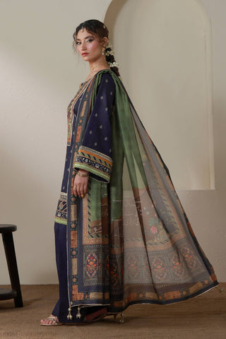 Kundan 3 Piece - Blue
