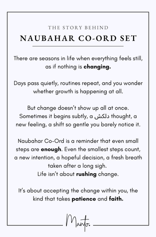 Naubahar (Fresh Bloom) - Co-Ord Set