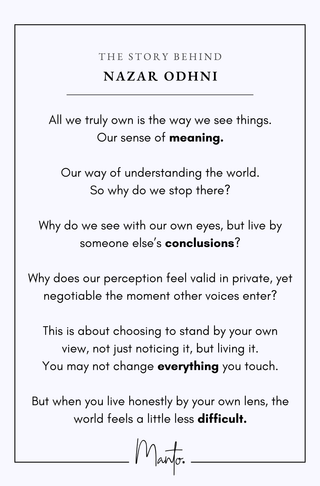 Nazar (Glance) - Shawl