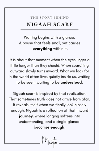 Nigaah (Glance) - Scarf
