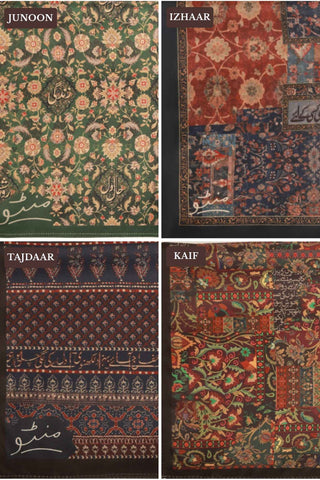 Mehfil Pocket Square Box - Set of 4